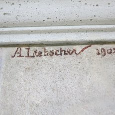 7.2017 - Potštejn, malba Liebschera - 15) Stav po restaurování. Detail